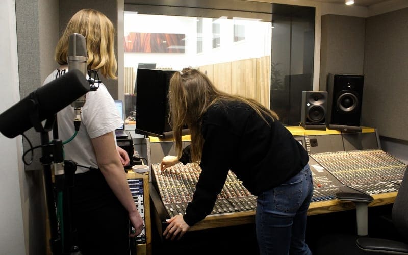 non binary and women in music audio recording industry