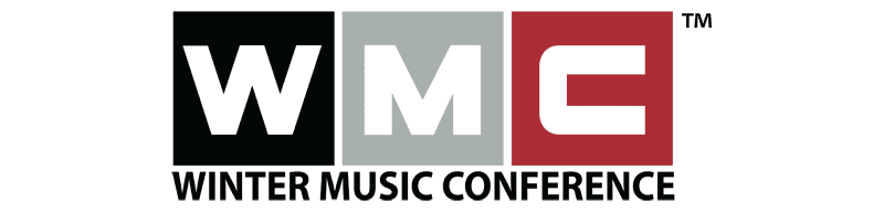 Winter Music Conference WMC logo based in Miami during spring break each year