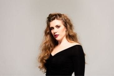 Woman on grey background Leena Voxx 'Phased Out'