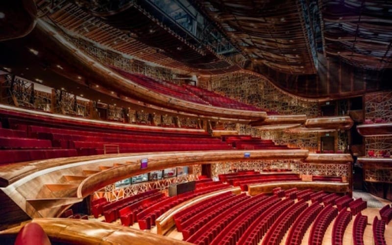 Dubai Opera House in Dubai, United Arab Emirates