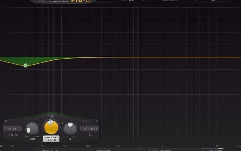 Gain decrease how to mix with EQ