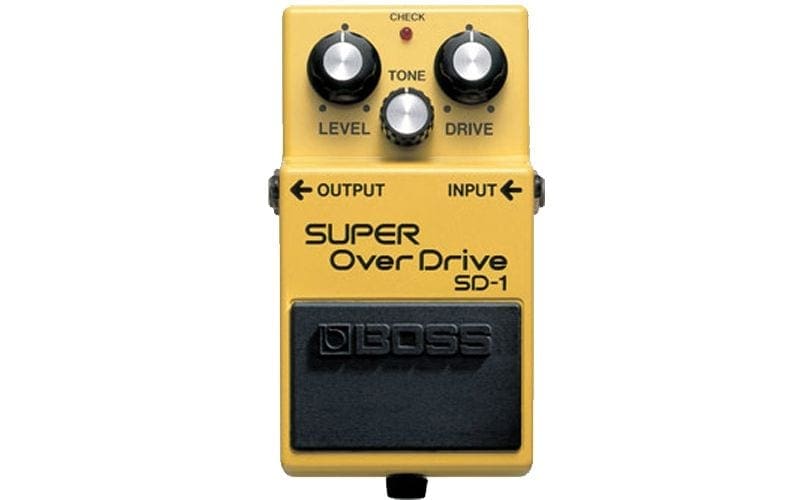 Boss SD - 1 Super overdrive guitar pedal