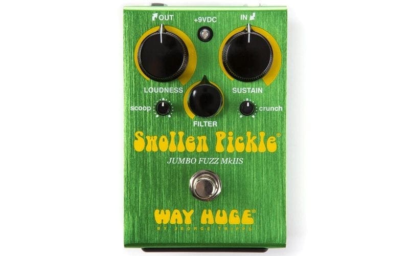 way huge swollen pickle guitar distortion pedal