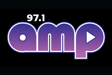 97.1 Amp Radio logo
