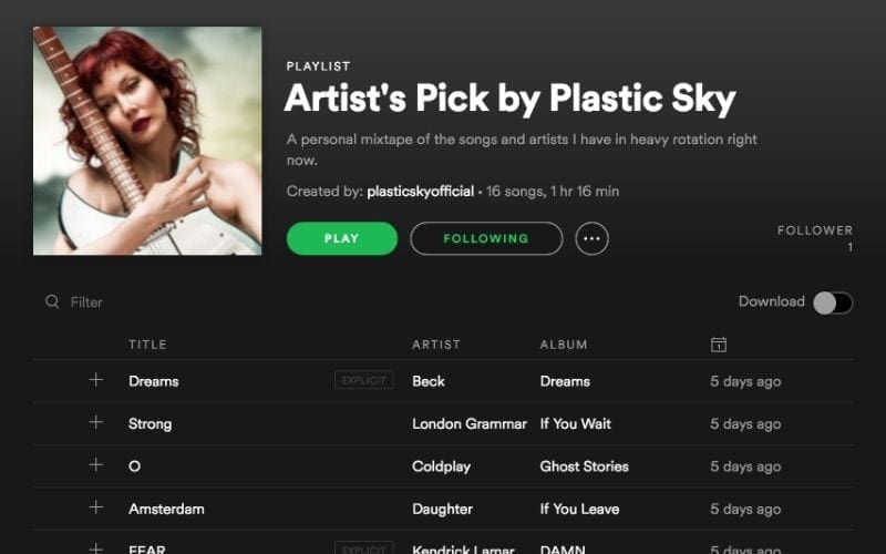 Spotify Artist Playlist What It Is And How To Create Your Own