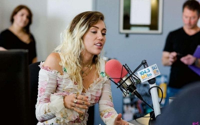 Miley Cyrus at 104.3 MYFM