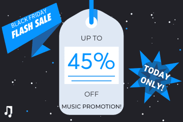 Black Friday Flash Sale: Our Biggest Music Promotion Discount Yet!
