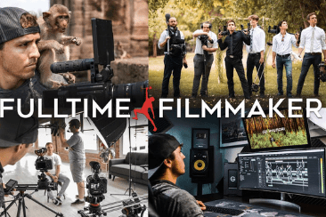 full time filmmaker online course poster