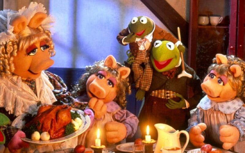 the muppets christmas carol scene