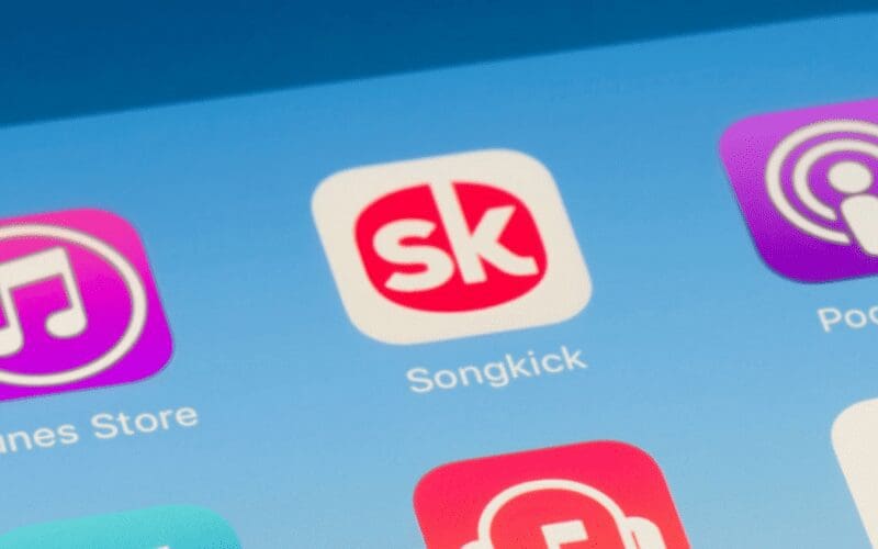 songkick app on phone