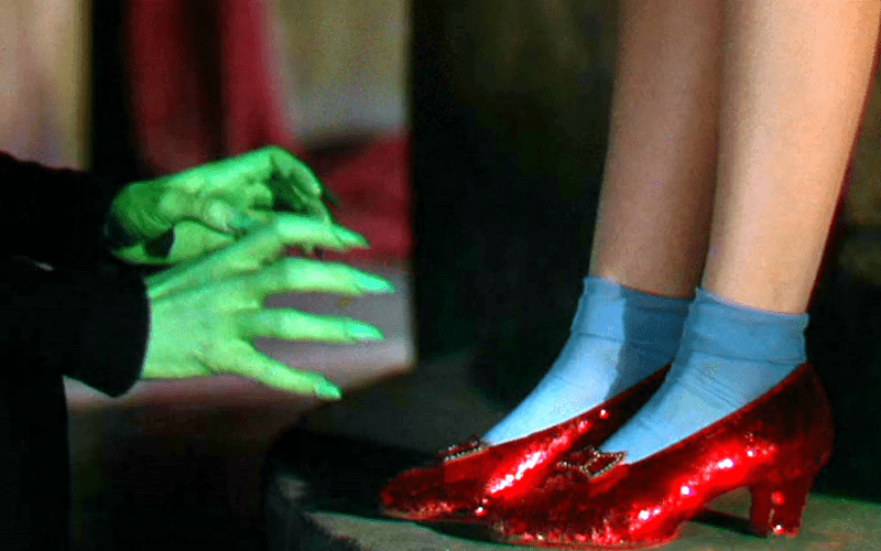 wizard of oz ruby slippers
