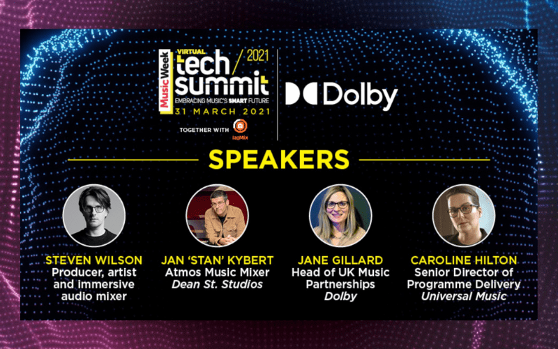 speakers at music week tech summit virtual event 2021