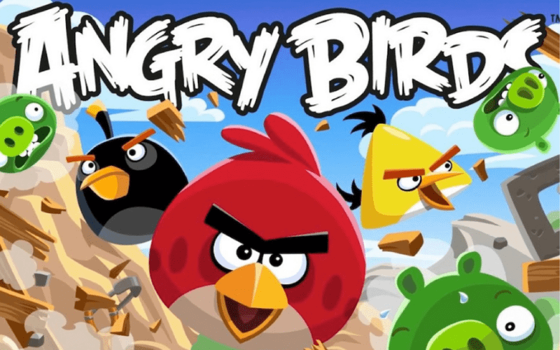 Angry birds app logo