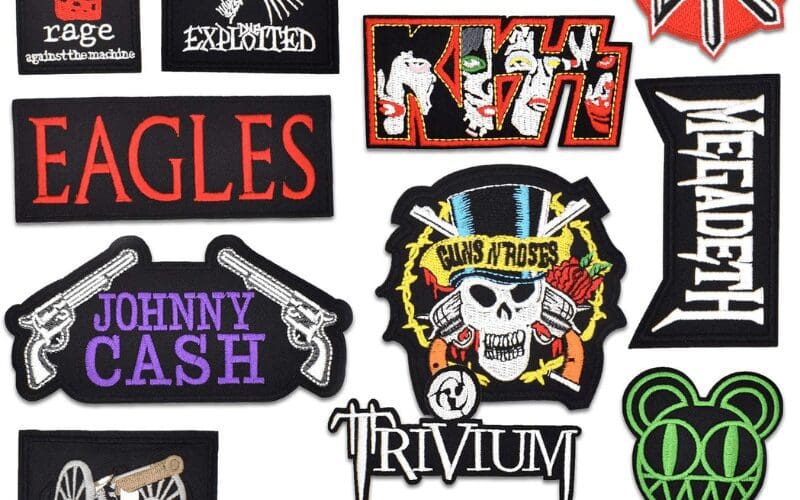 band patches merch ideas