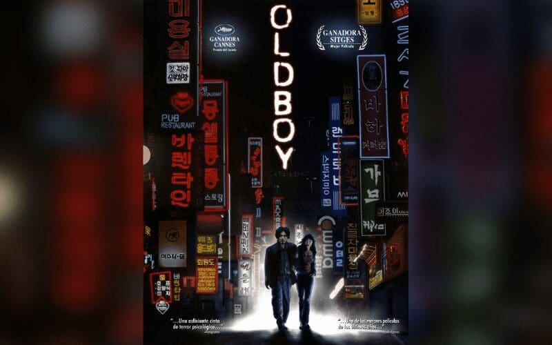 oldboy korean gangster film poster