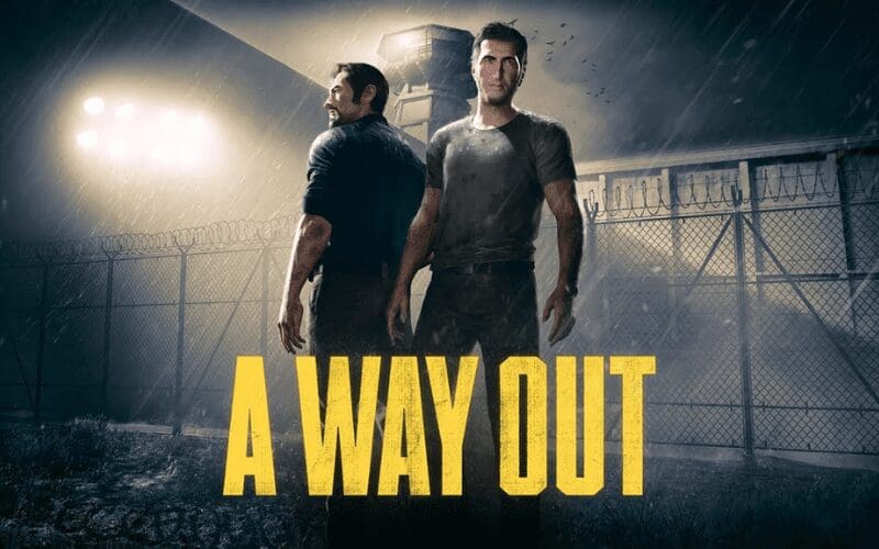 A Way Out PS4 Cover Art 2 Player PS4 Games