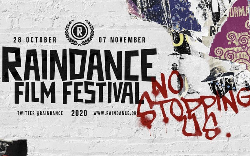 Raindance film festival promotion.