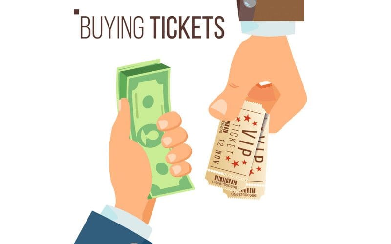 buying tickets 