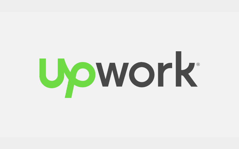 The upwork logo