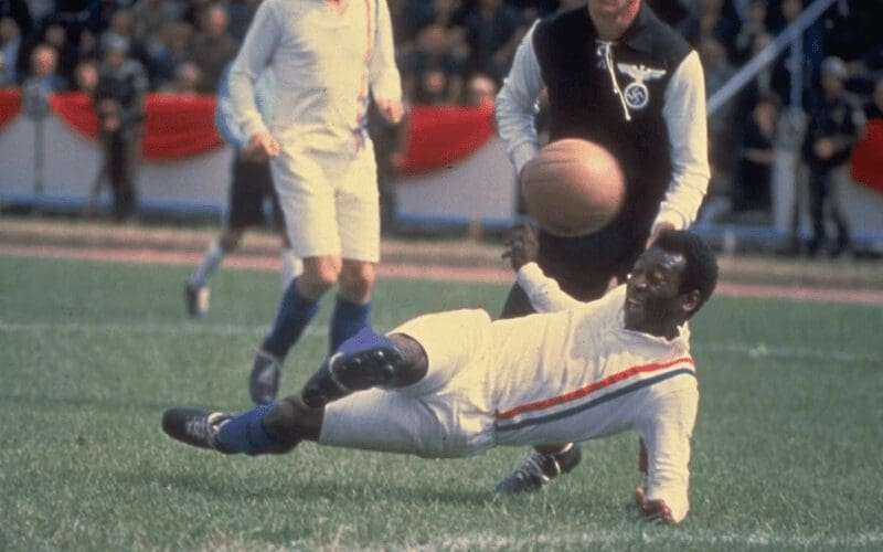 pele in escape to victory football film
