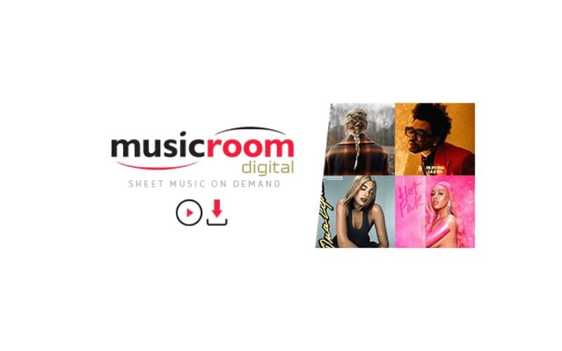 Music Room's digital sheet music service