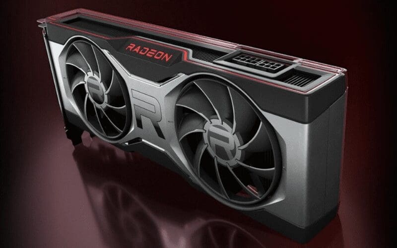 A AMD Radeon RX 6700 XT graphics card