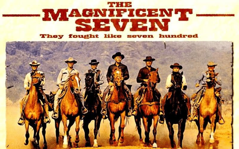 the magnificent seven cover art movie remake 