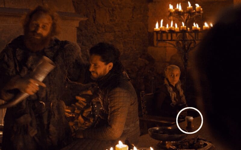 starbucks cup in game of thrones