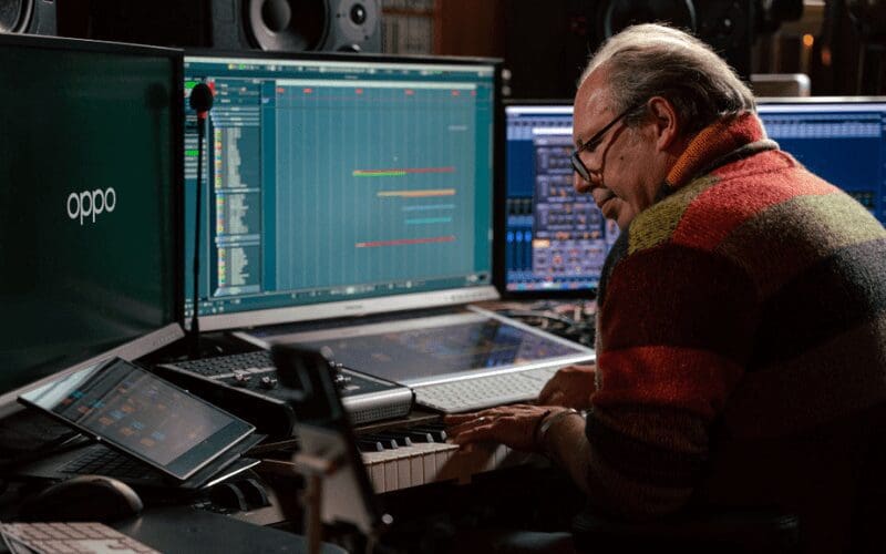 hans zimmer composing a video game soundtrack