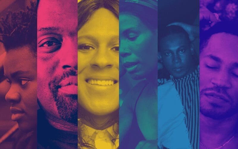 lgbtq people of color collage
