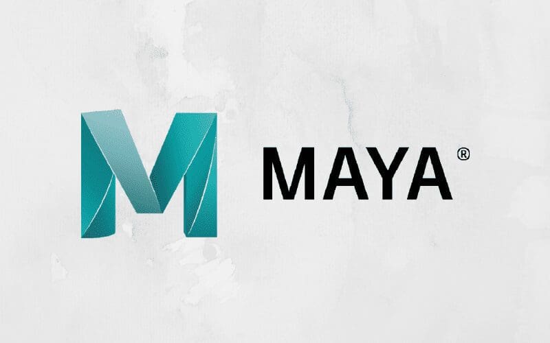 maya 3d animation logo