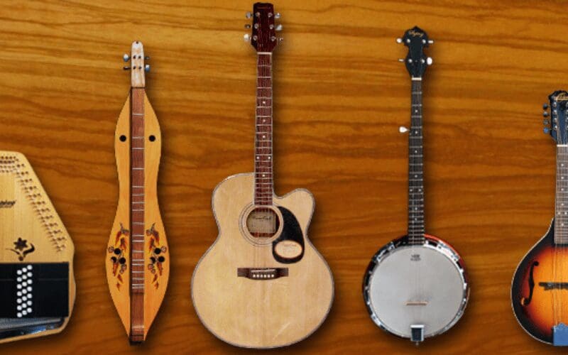 Folk string instruments 