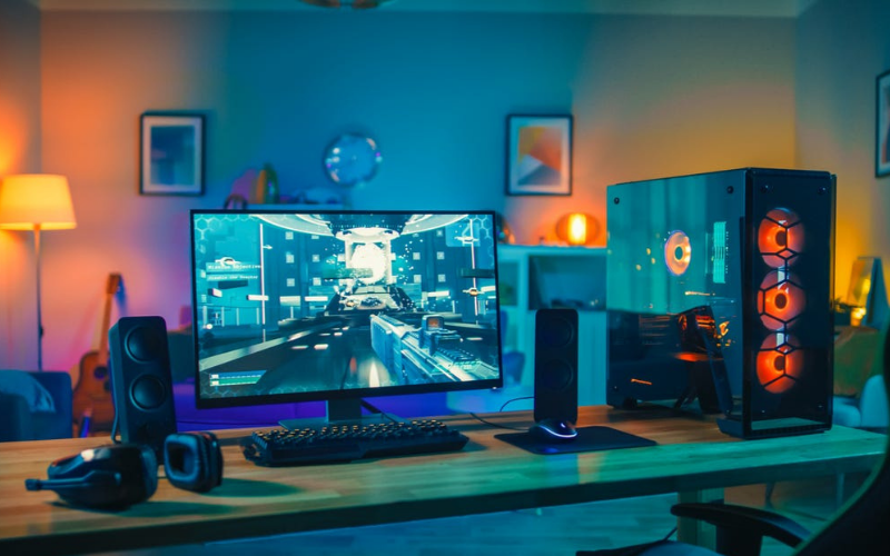 gaming setup