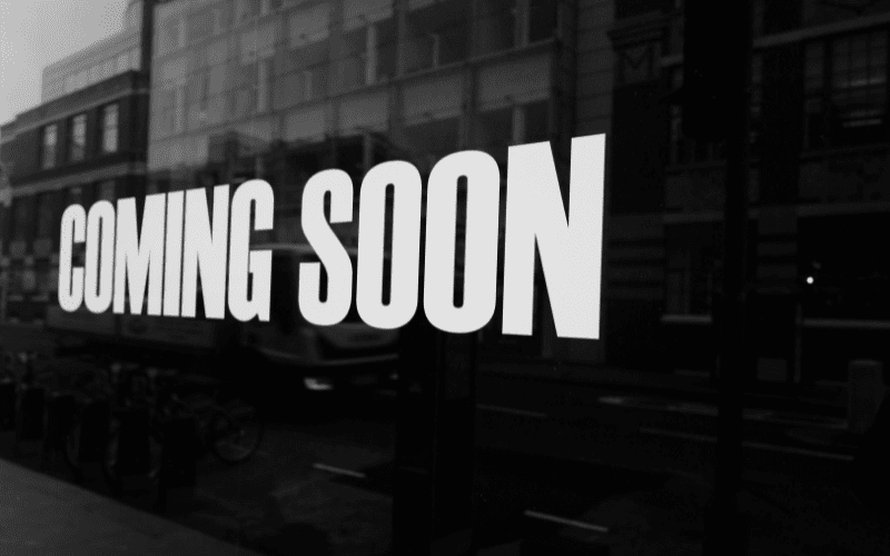 coming soon sign