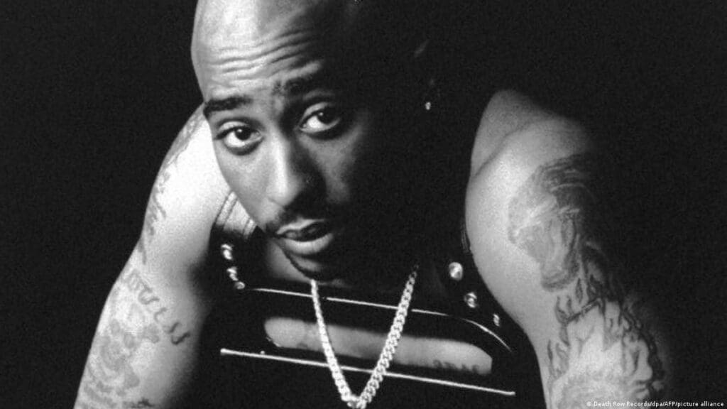 Tupac is on the top 13 list of Top California Rappers