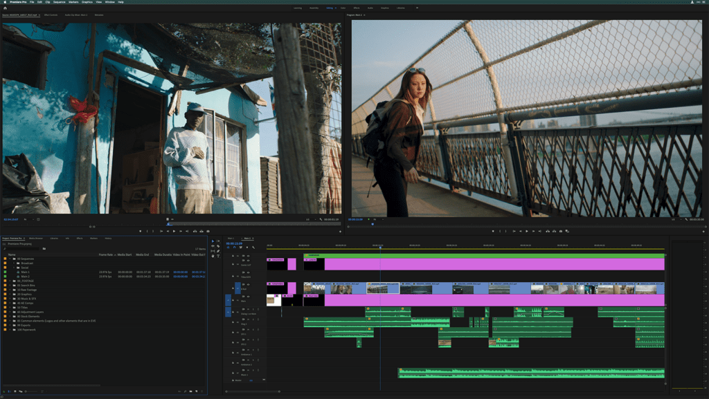 Editing With Adobe Premiere Pro