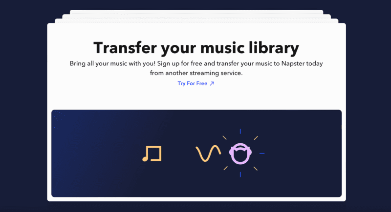 Napster Transfer Library