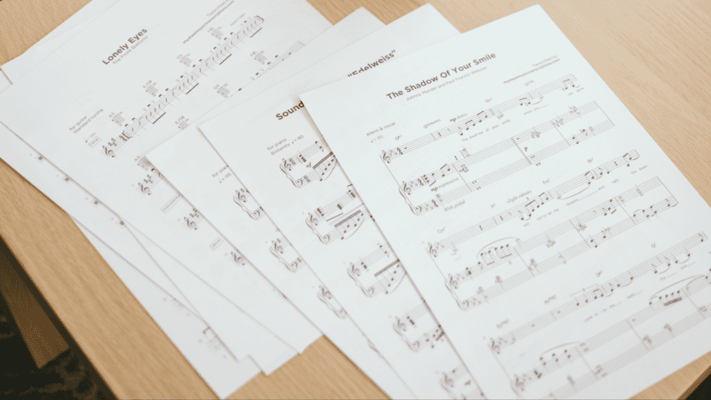 Sheet Music Transcriptions