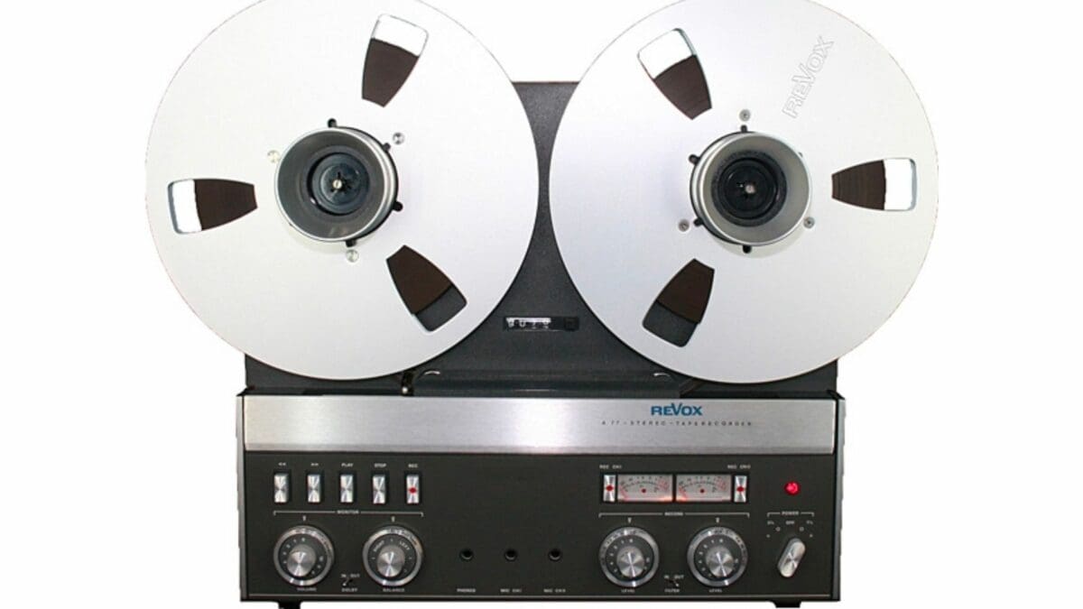 Recording music and sound: 3.1 Magnetic tape recorders